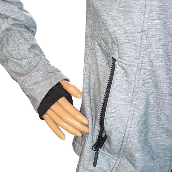 Free Country Womens Super Softshell Fleece Lined Jacket Size S Silver - Picture 9 of 14